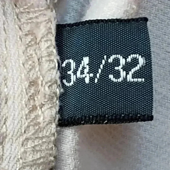 Polo Ralph Lauren 650 Straight Off White Khaki Chinos | Size 34/32 - Picture 6 of 9